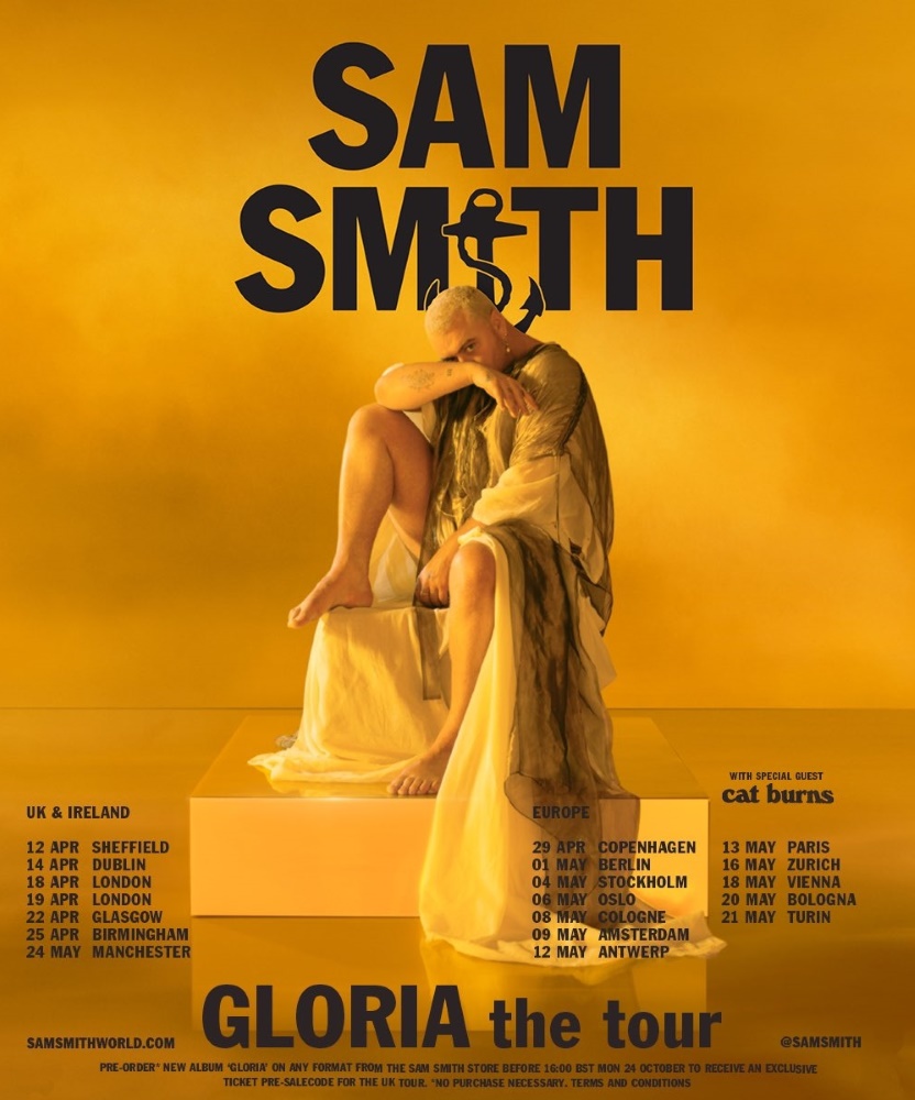 Sam Smith Gloria The Tour 27 May 2023 Resorts World Arena