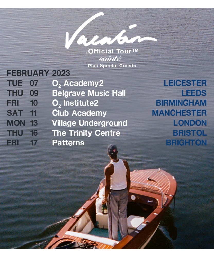 Sainté UK Tour 2023 11 February 2023 Manchester Club Academy