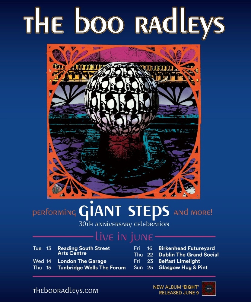 The Boo Radleys - Giant Steps - 30th Anniversary Tour - 14 June 2023 ...