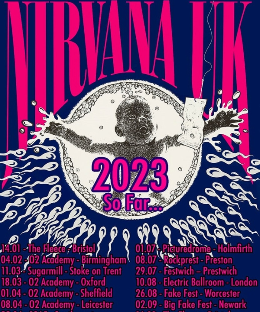 nirvana tour 2023