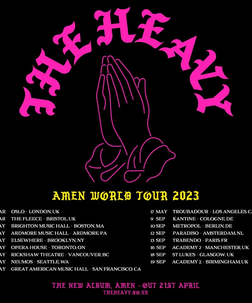 the heavy tour 2023 uk