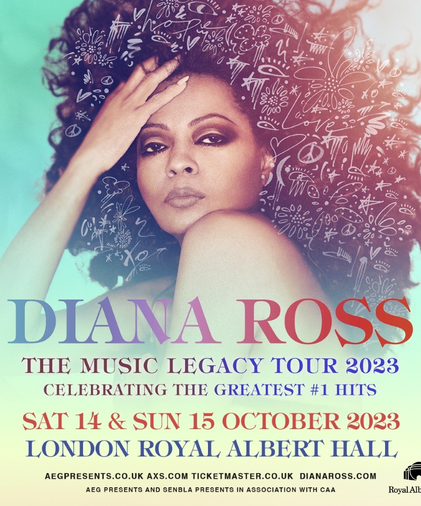 Diana Ross The Music Legacy Tour 2023 15 October 2023 Royal