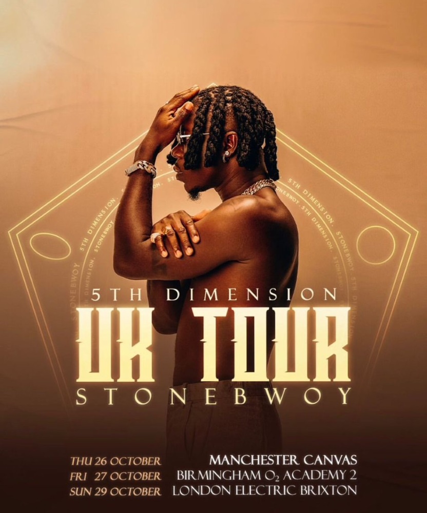 Stonebwoy Live In UK 2023 26 October 2023 Canvas Club Event/Gig