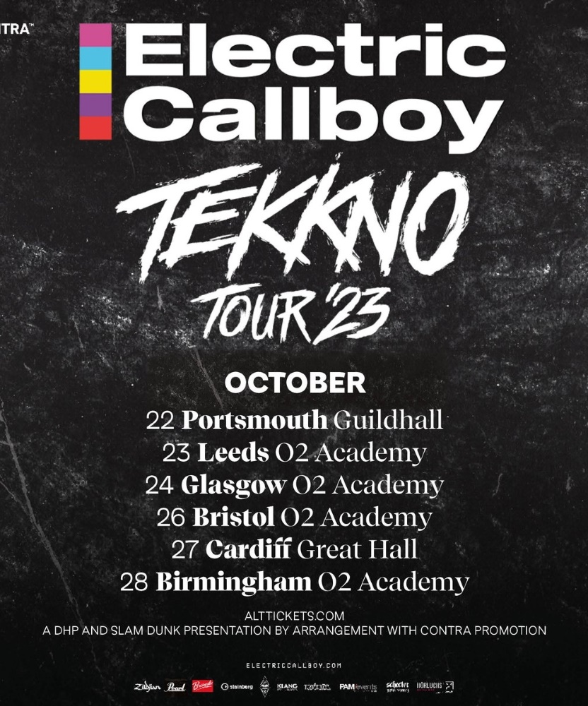 electric callboy uk tour tickets