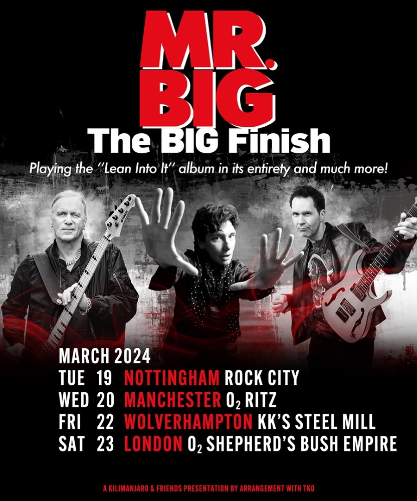 Mr Big The BIG Finish Tour 2024 23 March 2024 O2 Shepherds Bush   Rzt4 