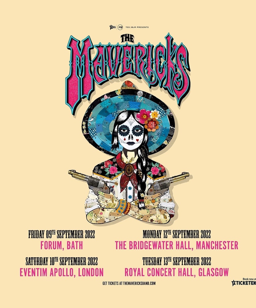 The Mavericks - UK 2021 - 12 September 2022 - The Bridgewater Hall ...