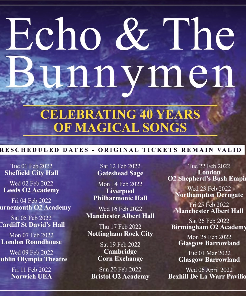 Echo & the Bunnymen Celebrating 40 Years Of Magical Songs 16