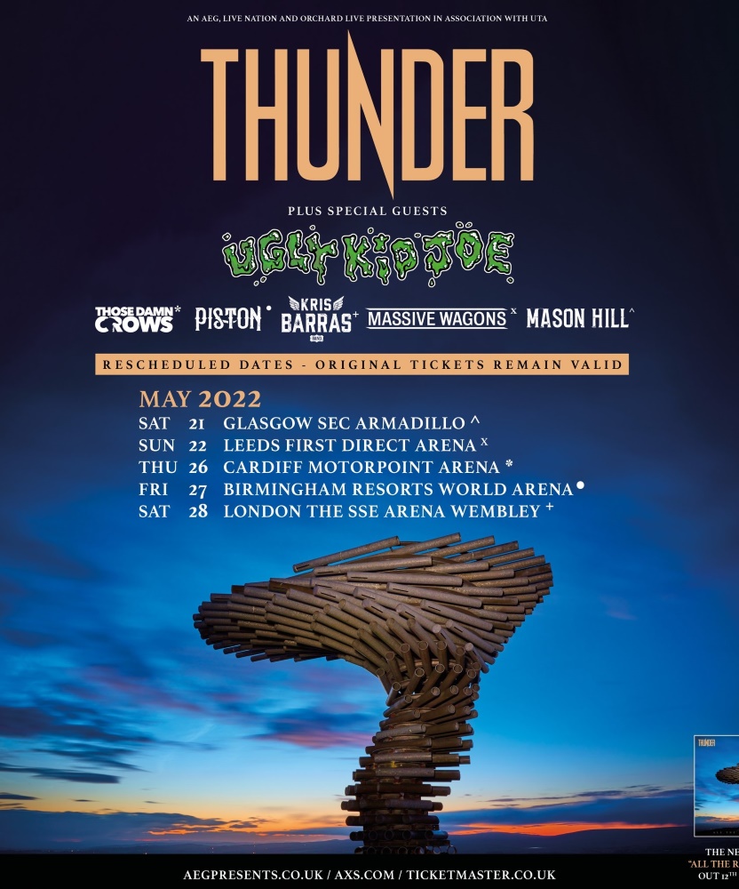 Thunder May 2022 28 May 2022 The SSE Arena Event/Gig details