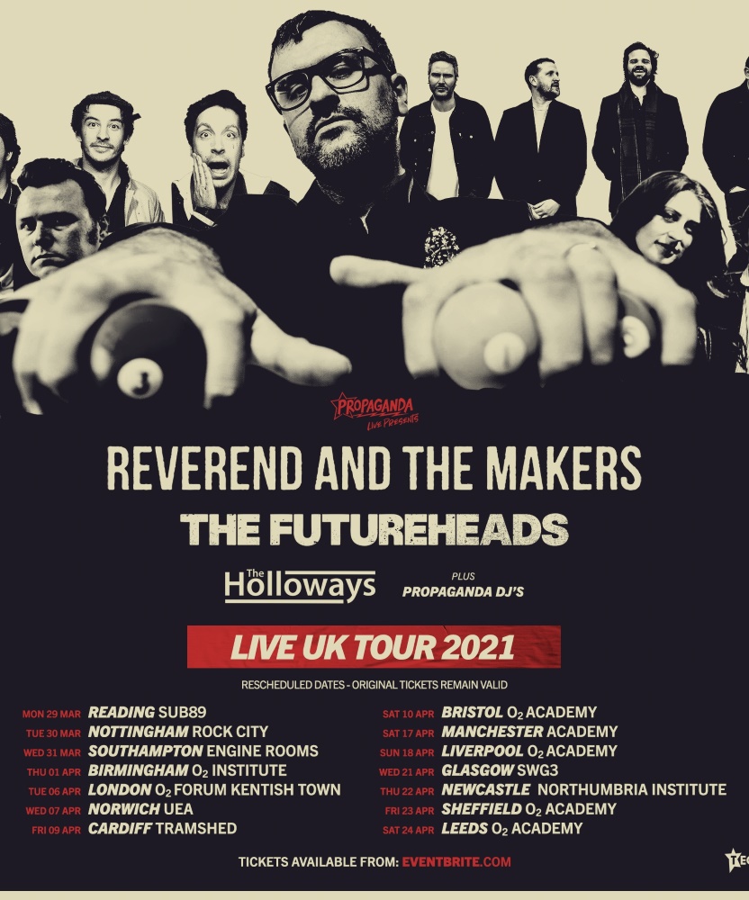 Propaganda Live - Live UK Tour 2021 - 17 April 2021 - Manchester ...