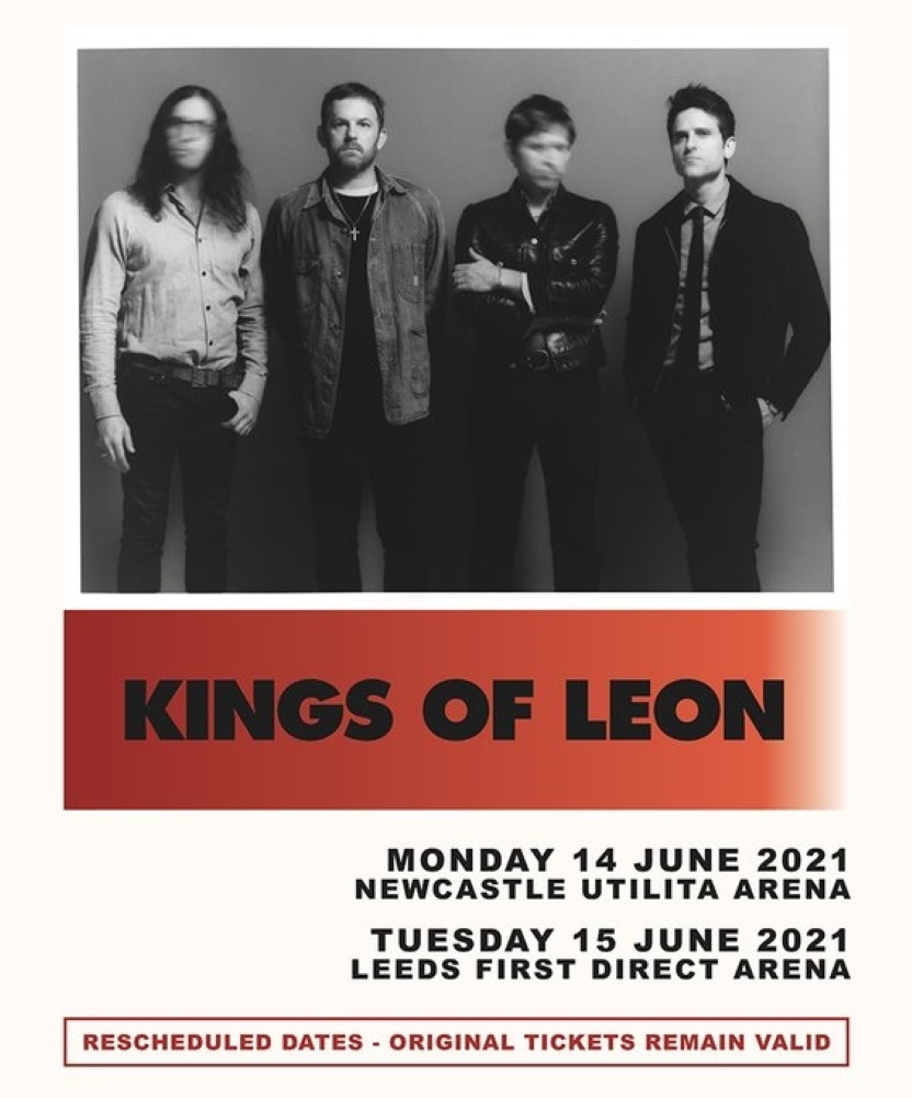 Kings of Leon Summer 2021 28 June 2020 Finsbury Park Event/Gig