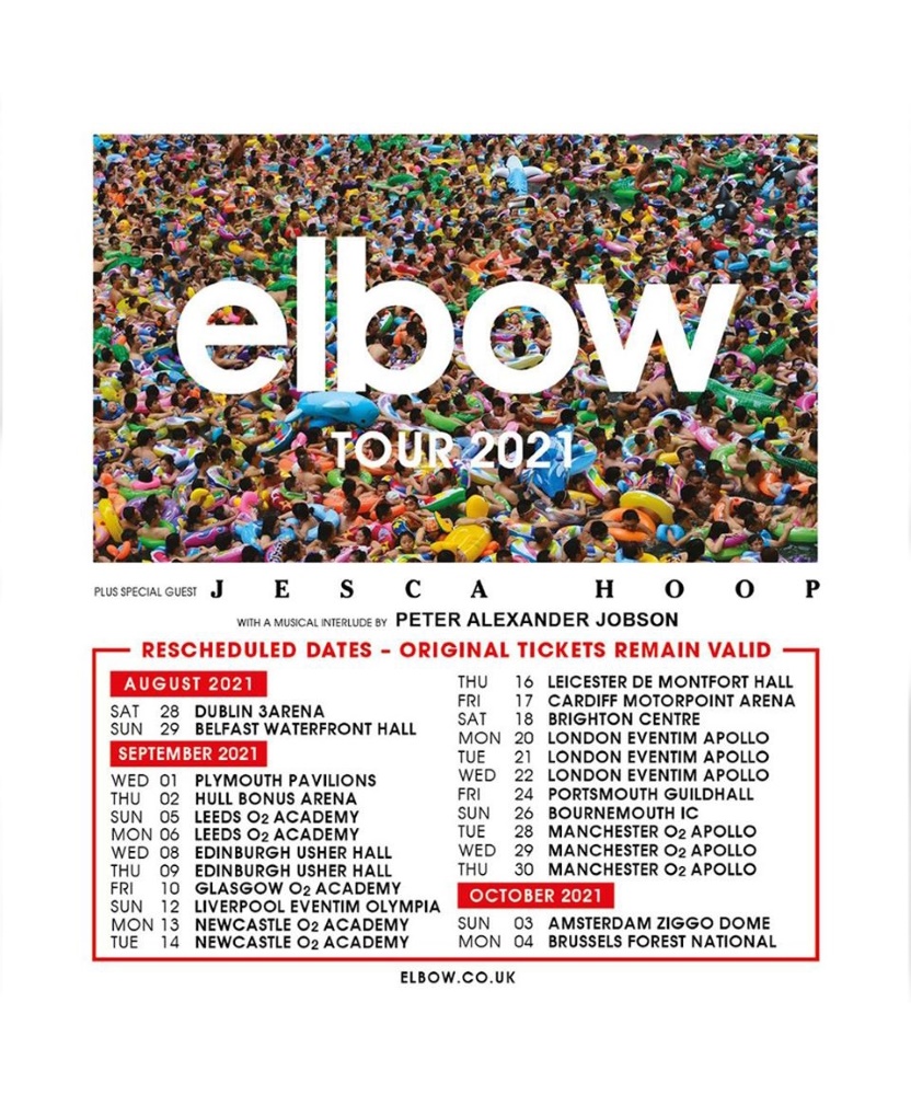 Elbow Tour 2021 17 September 2021 Motorpoint Arena Cardiff Eventgig Details And Tickets