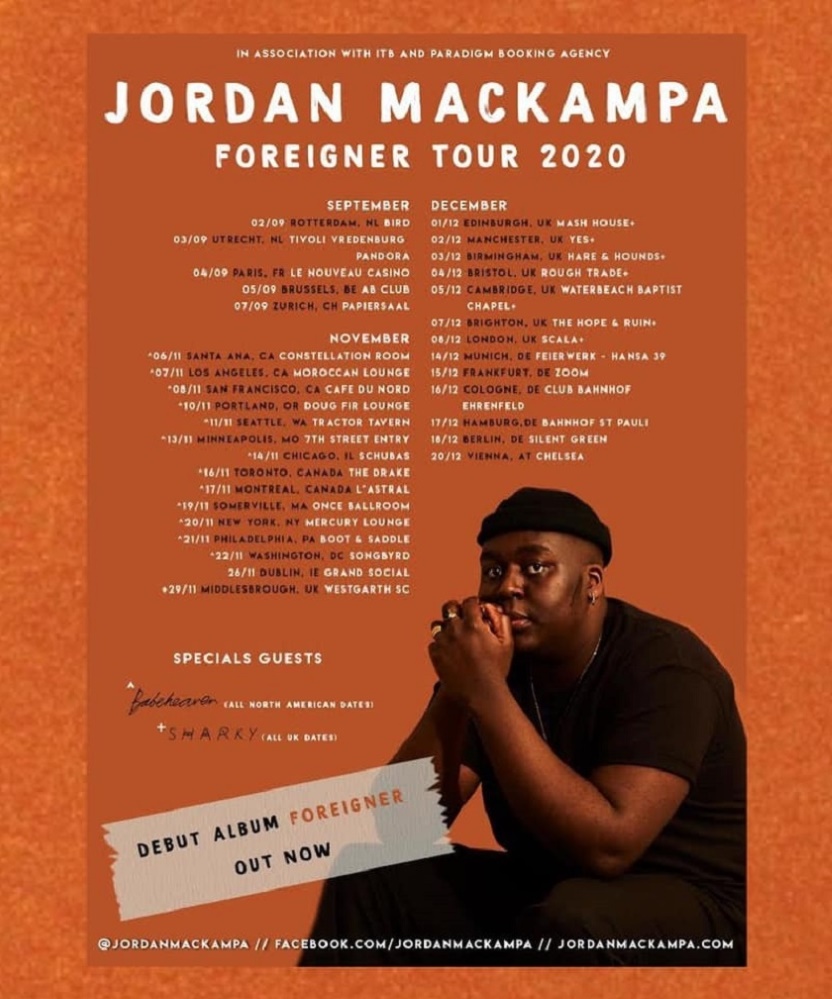 jordan mackampa tour