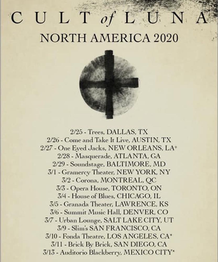 Cult Of Luna North America 25 February Trees Event Gig Details Tickets Gigseekr