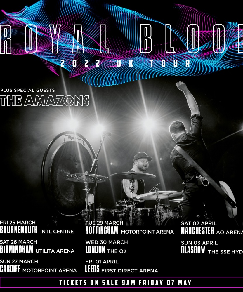 royal blood tour 2022 uk