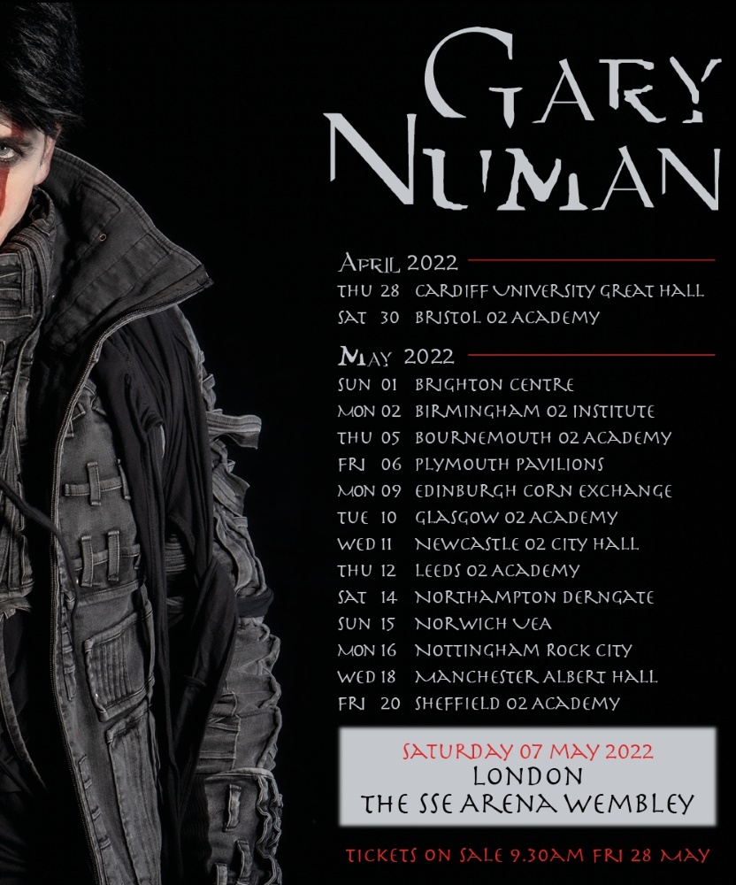 Gary Numan Intruder Tour 20 May 2022 O2 Academy Sheffield Event