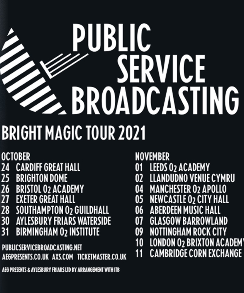 public-service-broadcasting-bright-magic-tour-2021-10-november-2021