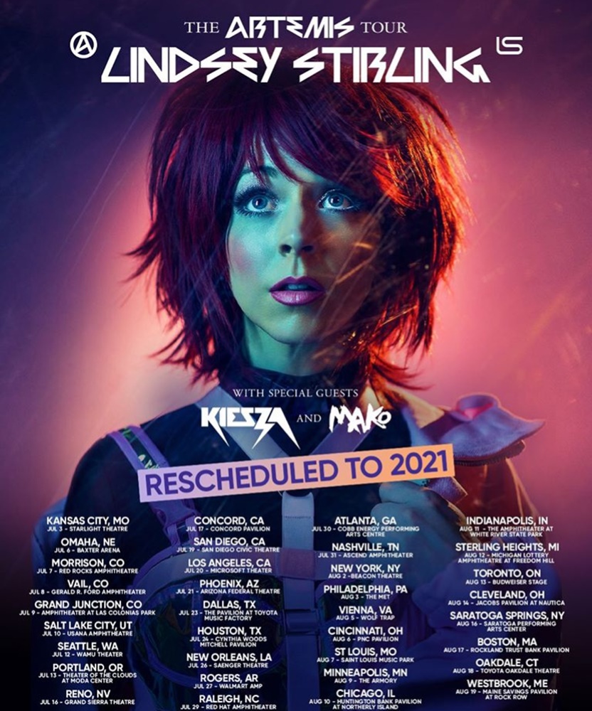 Lindsey Stirling Artemis Tour 07 July 2021 Red Rocks Amphitheatre