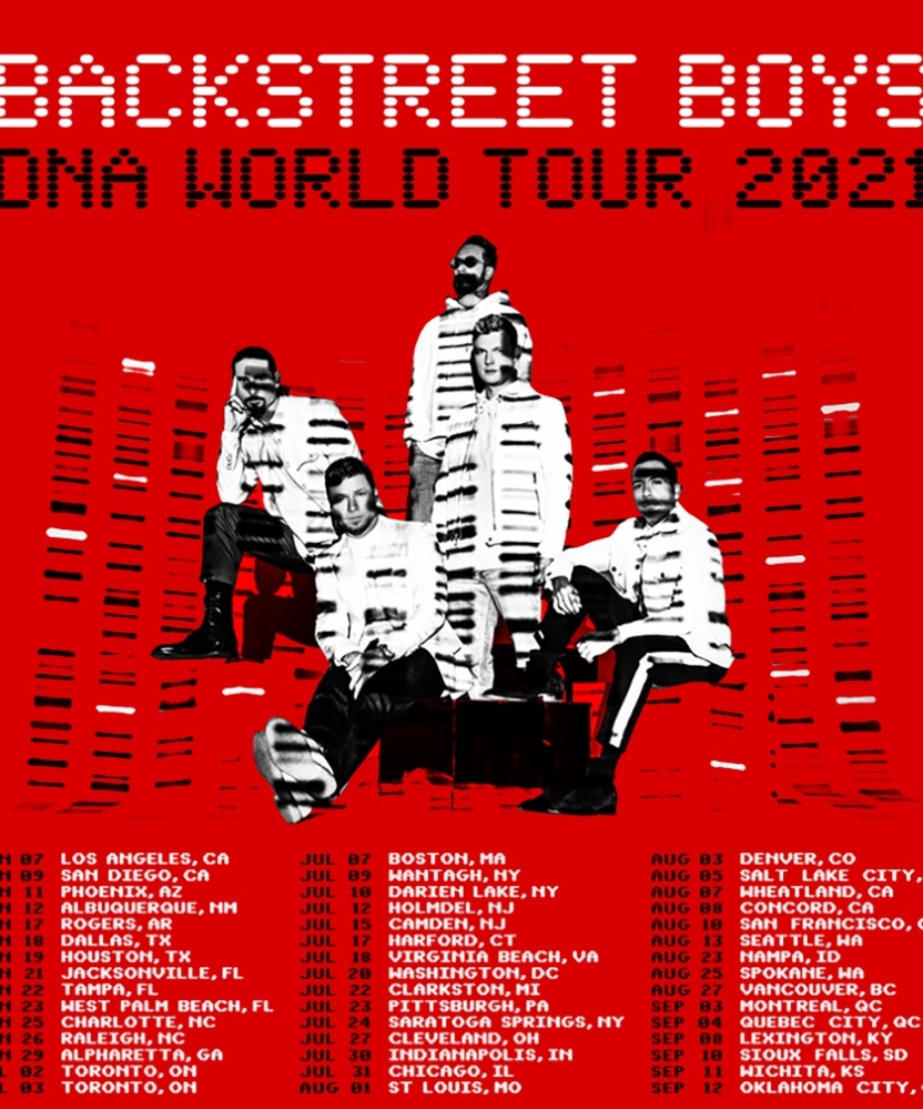 Backstreet Boys - North American DNA Tour 2021 - 22 June 2021 ...