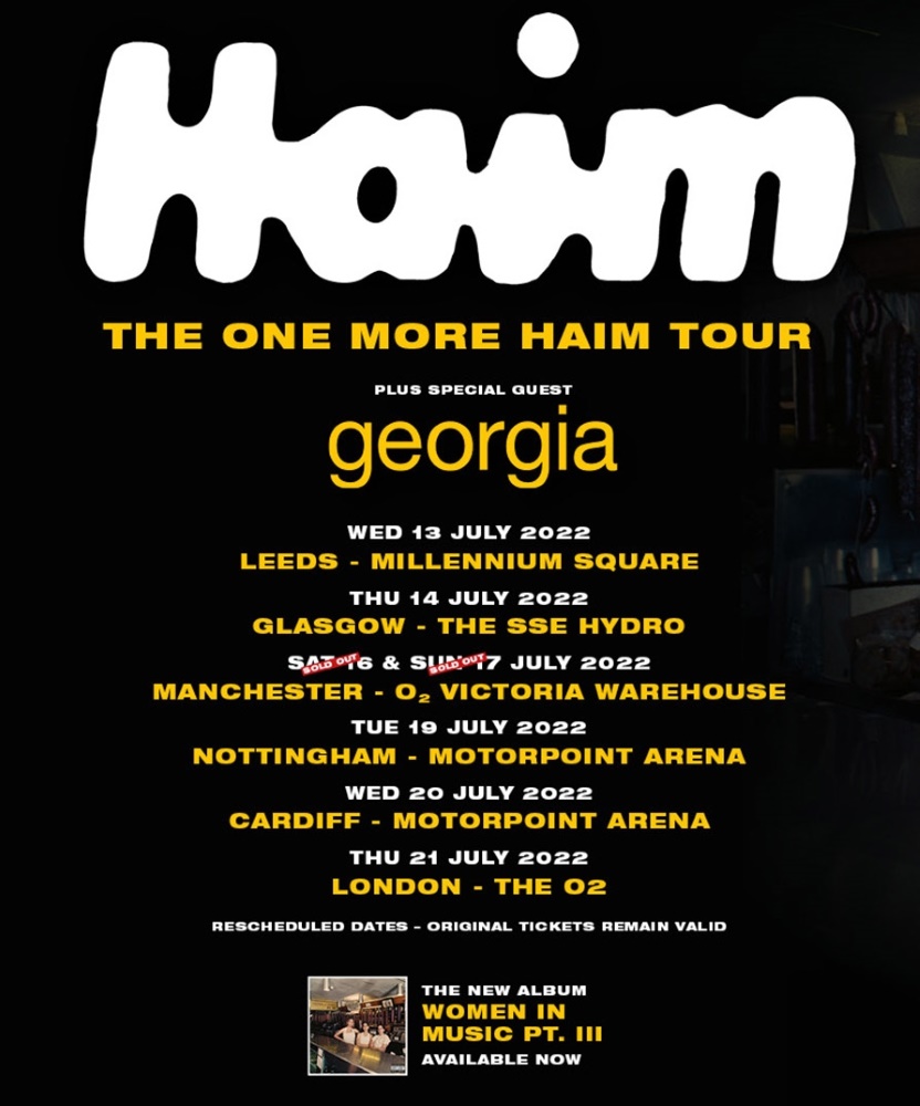 Haim - One More Haim Tour - 16 July 
